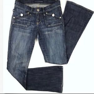 Rock And Republic Womens Size 26 Jeans Flap Pocket